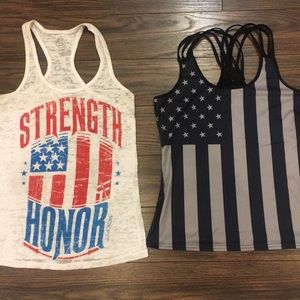 2 Tank Tops Size Small